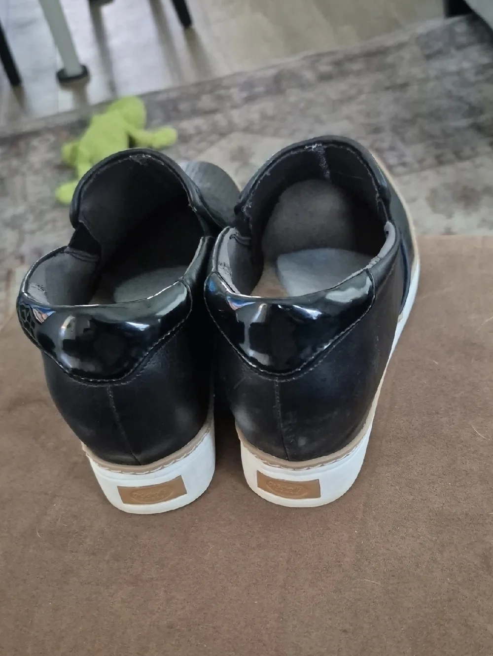 Dr Scholl's Black Wedge Shoes 8.5
